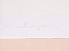 Load image into Gallery viewer, Sheet 120*150 Love You Pale Pink