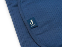 Load image into Gallery viewer, Wrap Blanket Basic Stripe Jeans Blue