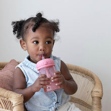 Load image into Gallery viewer, Cup with straw - Non spill - 250 ml , 3 colors