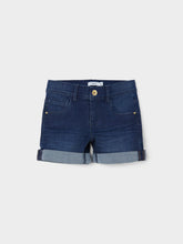 Load image into Gallery viewer, Jeans Short Gold Detail