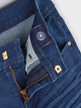 Load image into Gallery viewer, Jeans Short Gold Detail