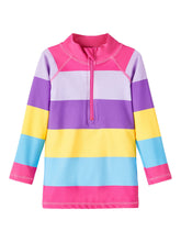 Load image into Gallery viewer, Swimtop UPF 50+ Color Block