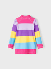 Load image into Gallery viewer, Swimtop UPF 50+ Color Block
