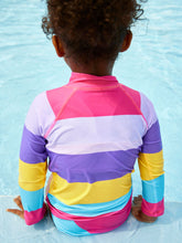 Load image into Gallery viewer, Swimtop UPF 50+ Color Block
