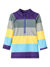 Load image into Gallery viewer, Swimtop UPF 50+ Color Block