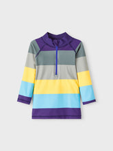 Load image into Gallery viewer, Swimtop UPF 50+ Color Block