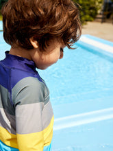 Load image into Gallery viewer, Swimtop UPF 50+ Color Block