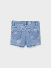 Load image into Gallery viewer, Jeans Short Hearts