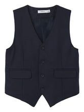 Load image into Gallery viewer, Waistcoat Dark Sapphire