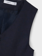 Load image into Gallery viewer, Waistcoat Dark Sapphire