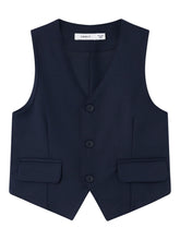 Load image into Gallery viewer, Waistcoat Dark Sapphire
