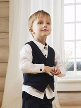 Load image into Gallery viewer, Waistcoat Dark Sapphire