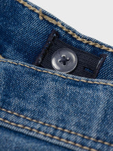 Load image into Gallery viewer, Jeans Short Dark Blue Denim
