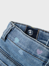 Load image into Gallery viewer, Jeans Short Hearts
