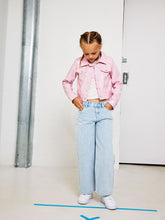 Load image into Gallery viewer, Jeans Wide Light Blue Denim