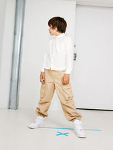 Load image into Gallery viewer, Blouse Linen Look Pocket