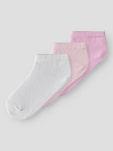 Load image into Gallery viewer, Sock Footie 3 pc Pink