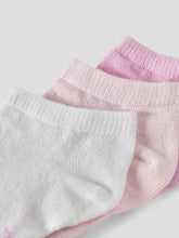 Load image into Gallery viewer, Sock Footie 3 pc Pink
