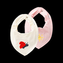 Load image into Gallery viewer, Bib Lovebug 2 pc