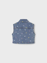 Load image into Gallery viewer, Jeans Waistcoat Hearts