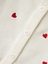 Load image into Gallery viewer, Cardigan Knit Hearts, 2 colors