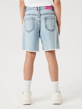 Load image into Gallery viewer, Jeans Short Wide Leg Denim