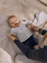 Load image into Gallery viewer, Blouse Romper Stripes