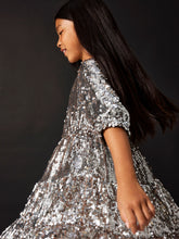 Load image into Gallery viewer, Dress Sequins Silver