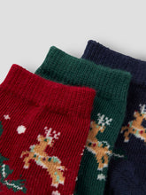 Load image into Gallery viewer, Sock Christmas, 3 pcs