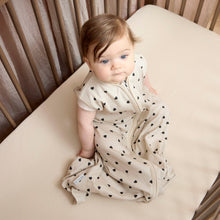 Load image into Gallery viewer, Sleeping Bag 110 cm Sweet Heart Soft Sand / Black