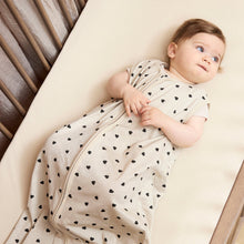 Load image into Gallery viewer, Sleeping Bag 110 cm Sweet Heart Soft Sand / Black