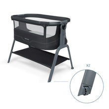 Load image into Gallery viewer, Bedside Sleeper Iora2 Elegance Graphite - Co Sleeper