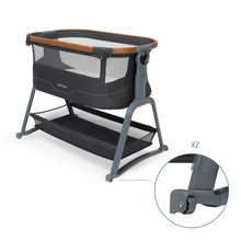 Load image into Gallery viewer, Bedside Sleeper Iora Plus Elegance Graphite - Co Sleeper