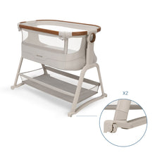 Load image into Gallery viewer, Bedside Sleeper Iora Plus Elegance Beige - Co Sleeper