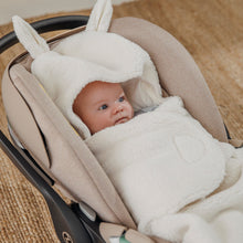 Load image into Gallery viewer, Wrap Blanket Teddy Rabbit Natural