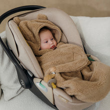Load image into Gallery viewer, Wrap Blanket Teddy Rabbit Warm Brown