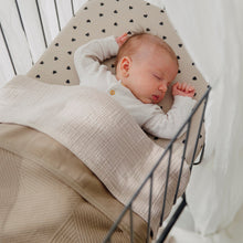 Load image into Gallery viewer, Blanket 75*100 Jacquard Pure Taupe