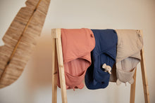 Load image into Gallery viewer, Wrap Blanket Basic Stripe Jeans Blue