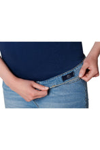 Load image into Gallery viewer, Maternity Jeans Short Over the Belly