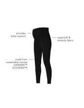 Load image into Gallery viewer, Maternity Legging Stretch Black