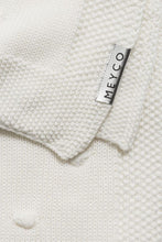 Load image into Gallery viewer, Blanket 75*100 Knots Offwhite