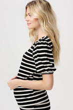 Load image into Gallery viewer, Maternity Shirt Stripe