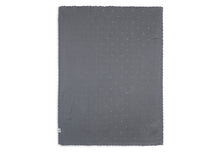 Load image into Gallery viewer, Blanket 75*100 Pointelle Storm Grey