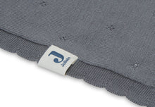 Load image into Gallery viewer, Blanket 75*100 Pointelle Storm Grey
