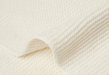 Load image into Gallery viewer, Blanket 100*150 Basic Knit Ivory