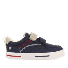 Load image into Gallery viewer, Sneaker Navy Blue Detailed