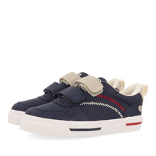 Load image into Gallery viewer, Sneaker Navy Blue Detailed