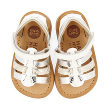 Load image into Gallery viewer, Sandals Leather Multi Strap White