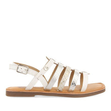 Load image into Gallery viewer, Sandals Leather Multi Strap White