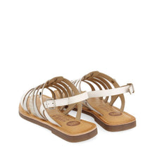 Load image into Gallery viewer, Sandals Leather Multi Strap White